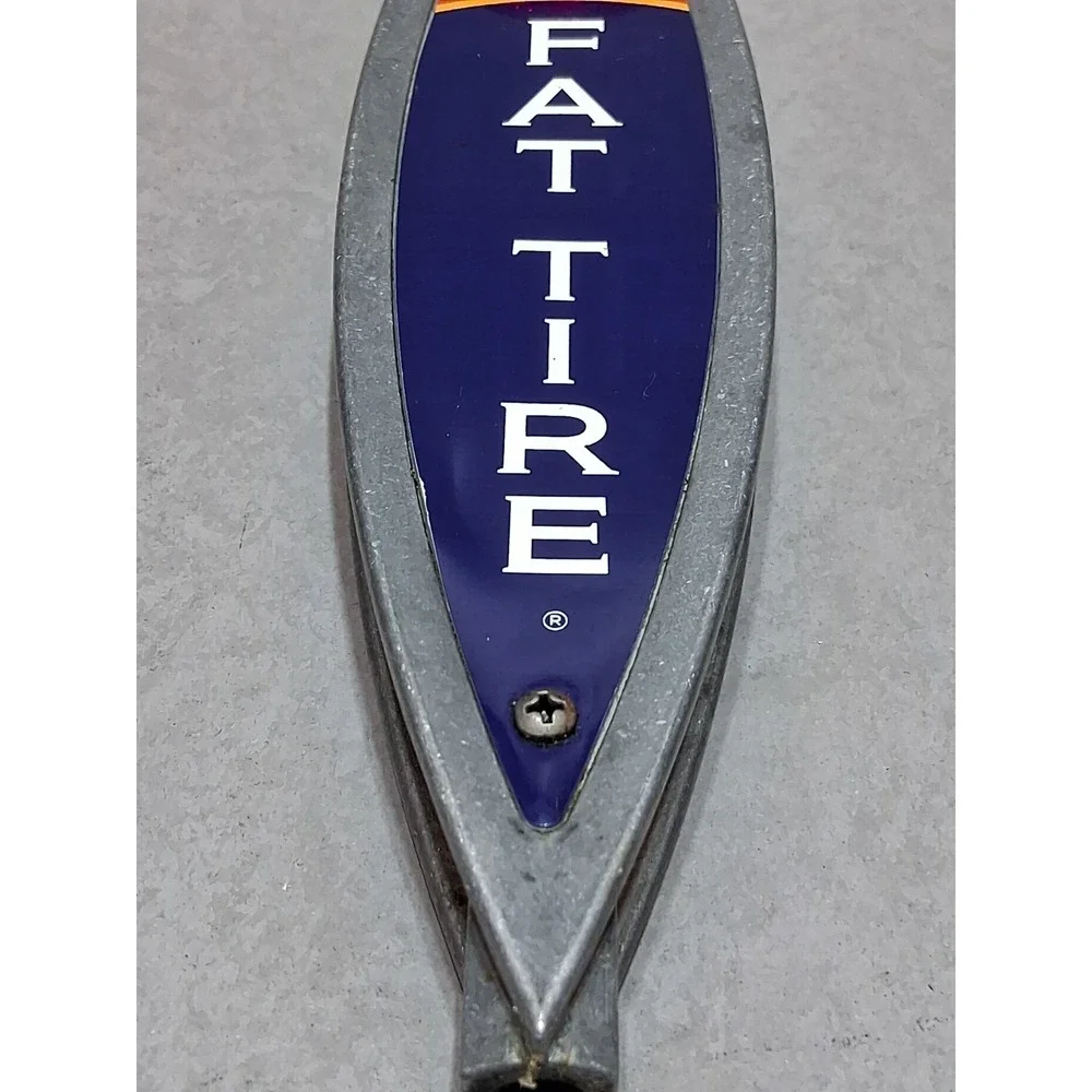 New Belgium Brewing Co. Fat Tire Ale Beer Tap Hand Tap Handle Bar LARGE 11